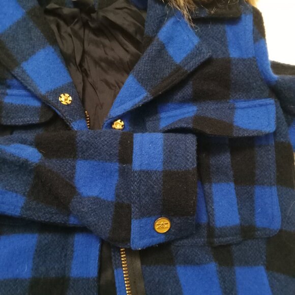 SMYTHE | Wool Jacket with Removable Faux-Fur Collar - Picture 9 of 11